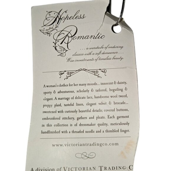 Victorian Trading Co. Rosebud Floral Body Powder Mitt Pink Bow NEW - Picture 3 of 4